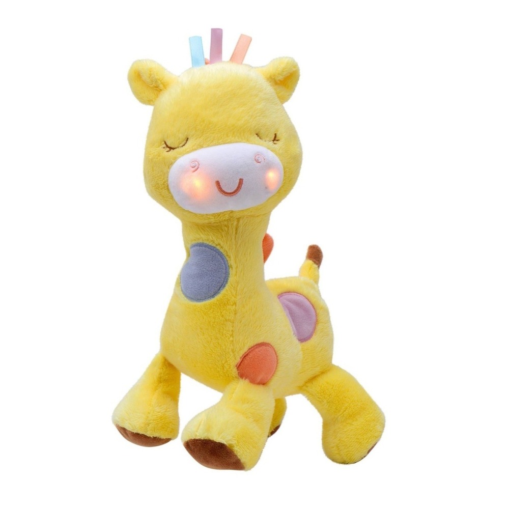 Magic Years Giraffe Musical Light Up Plush Yellow Twinkle Little Star 10in